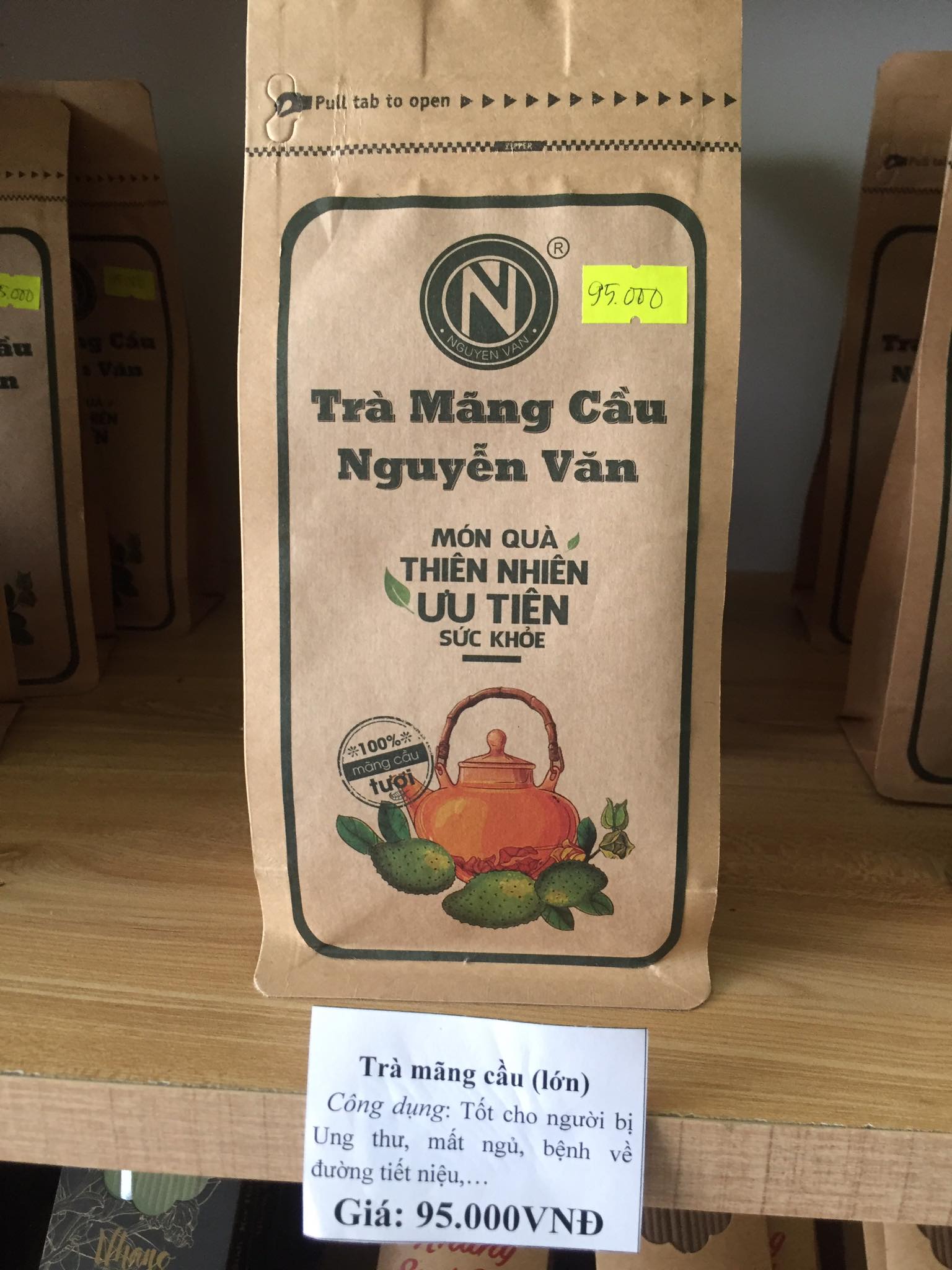 Trà Mãng Cầu Nguyễn Văn (Túi giấy 50G)-NPP EHOMEPIRE