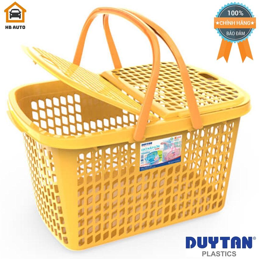 [FreeshipMAX] Giỏ nắp lớn 2016 Duy Tân (46 x 31,5 x 25 cm) No.383