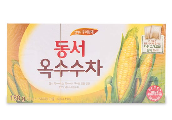 Dongsuh trà bắp túi lọc hộp 150g - nhập khẩu hàn quốc