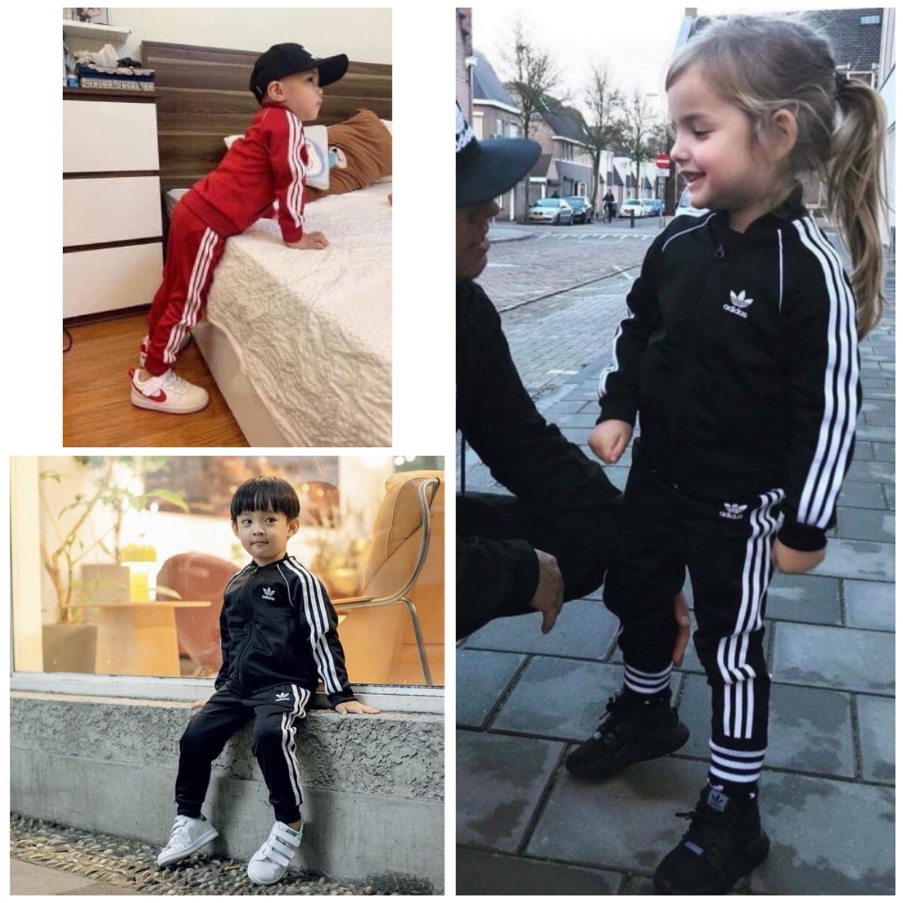 Bộ adidas chất đẹp cho bé
