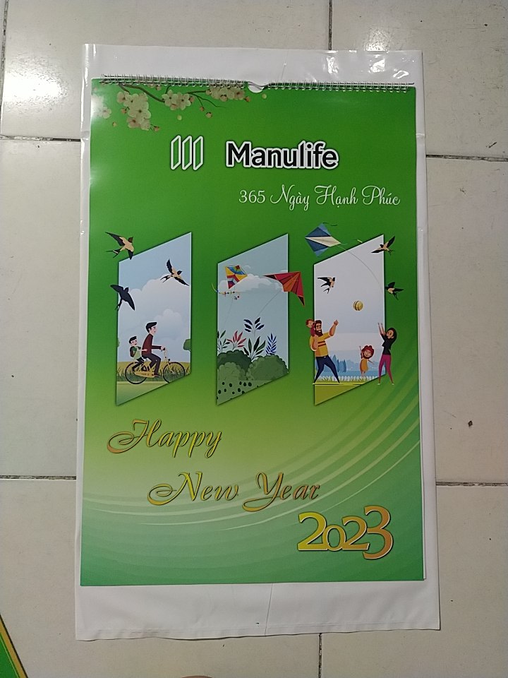 Siêu sale đón tết !!! lịch treo tường 2023