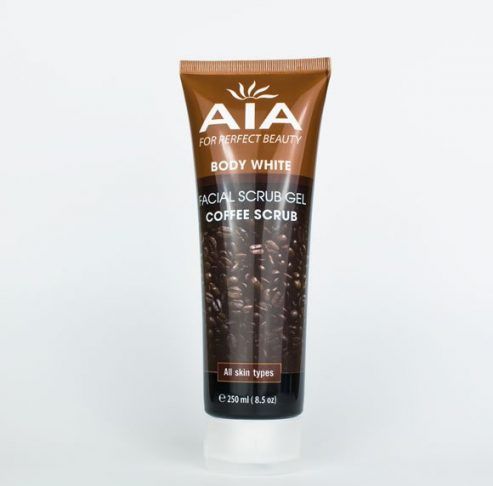 Gel tẩy tế bào chết cà phê – aia for perfect beauty 250ml