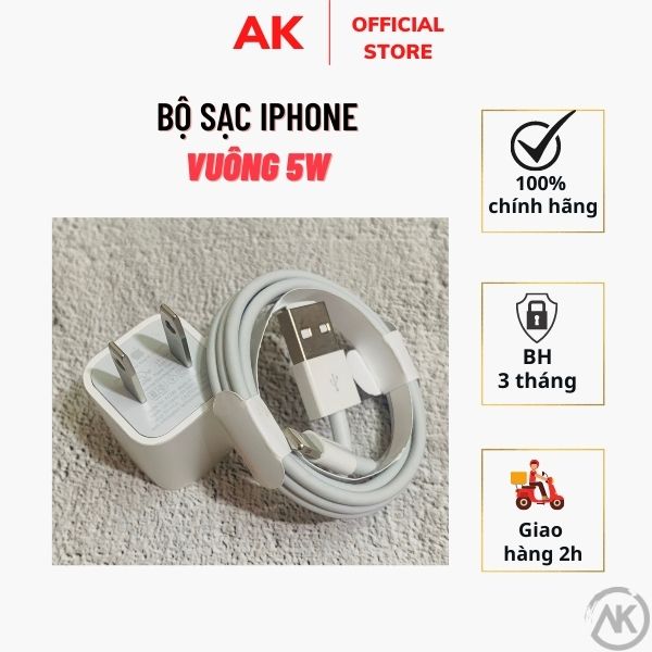 Sạc cáp iphone cao cấp dùng cho ip5/5s/6g/6s/7g/7plus