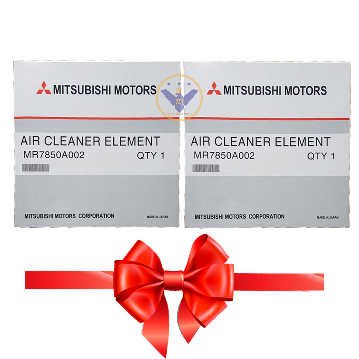Combo 2 lọc gió điều hoà than hoạt tính mitsubishi xpander, attrage, mirage 2013 - nay - 7850a002