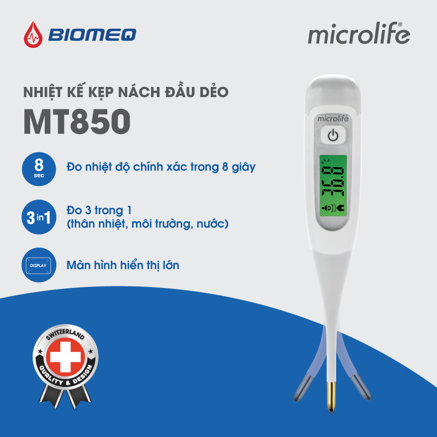 Nhiệt kế điện tử dạng bút Microlife MT850