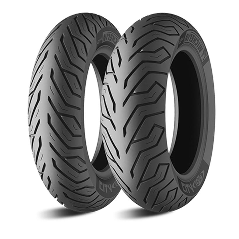 Vespa LX - Bộ 2 lốp/vỏ xe máy MICHELIN cỡ 110/70-11 (trước) và 120/70-10 (sau) CITY GRIP Thái Lan (2 cái)