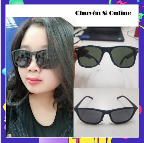 Kính mát v tây đen cao cấp thời trang center
