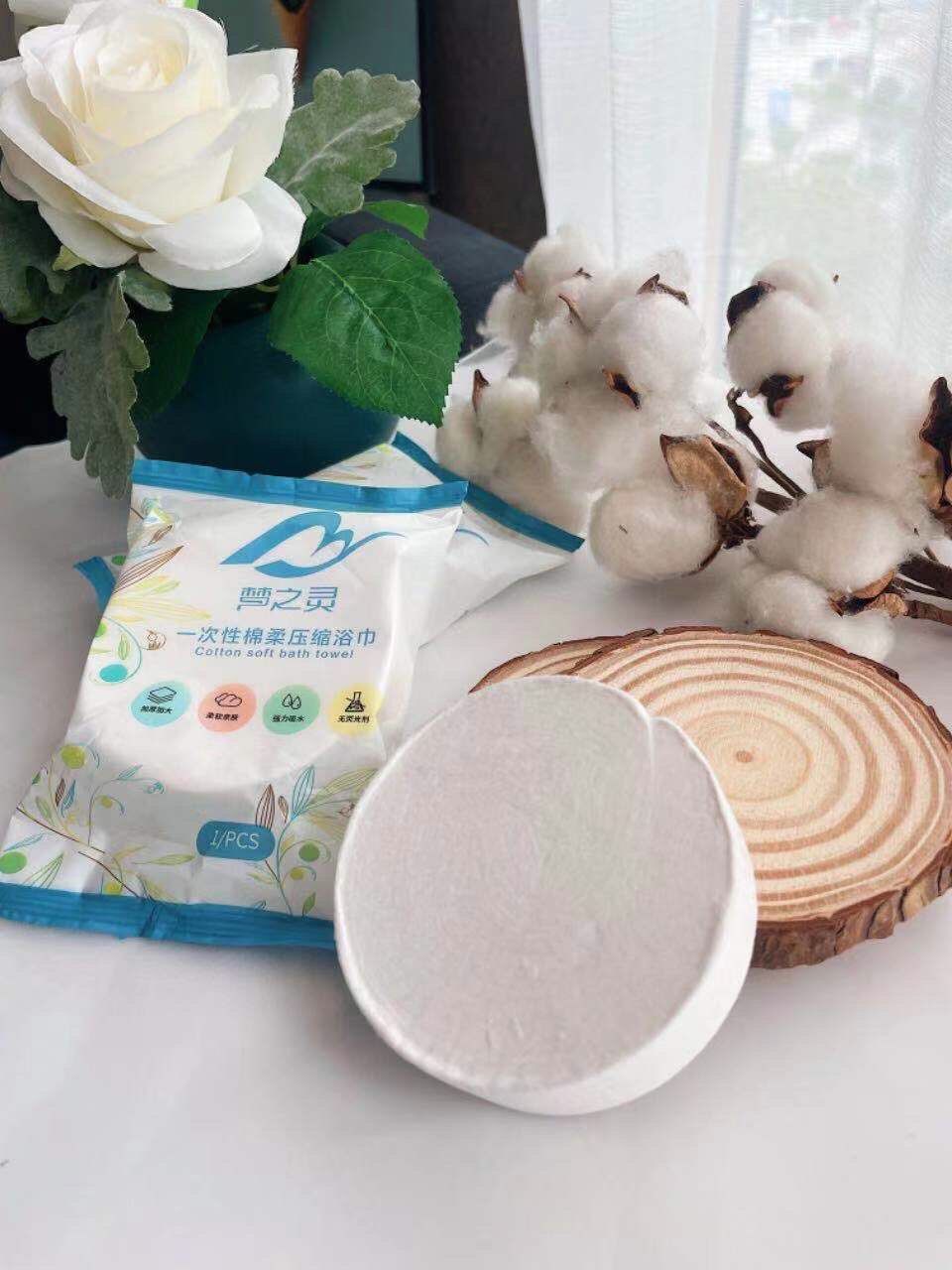 Khăn tắm nén du lịch cotton 70*140 cm