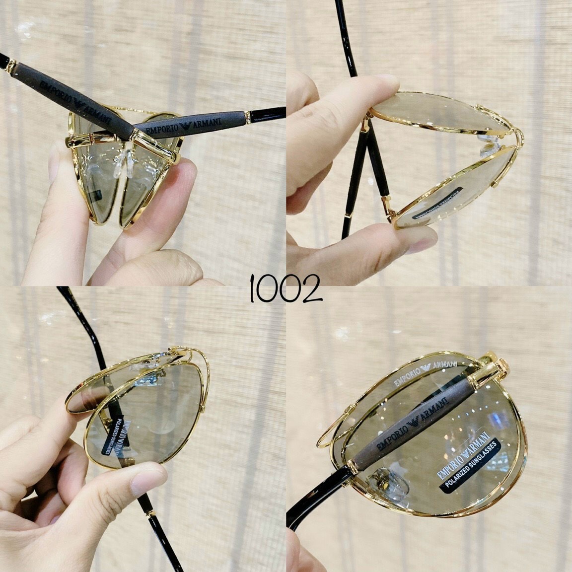 [HCM]Mắt Kính Thời Trang Nam Cao Cấp ARM1002 Gọng Kính Dẻo Có Thể Bẻ Cong Tròng Kính Polarized Chống Tia UV Đổi Màu Khi Đi Ra Nắng Đổi Màu Theo Nhiệt Độ + Tặng Kèm Hộp Kính