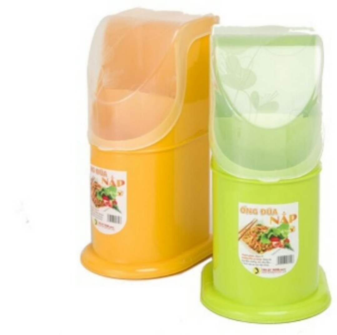 Hộp đựng đũa có nắp Tân Lập Thành ( giao màu ngẫu nhiên )