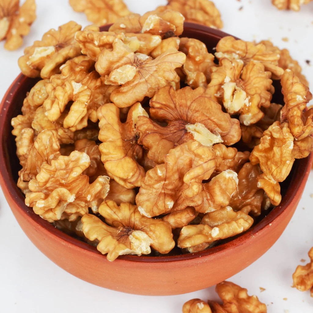Nhân óc chó mỹ túi zip 200g nhân óc chó nhập khẩu usa hàng ăn kiêng làm sữa hạt date mới liên tục