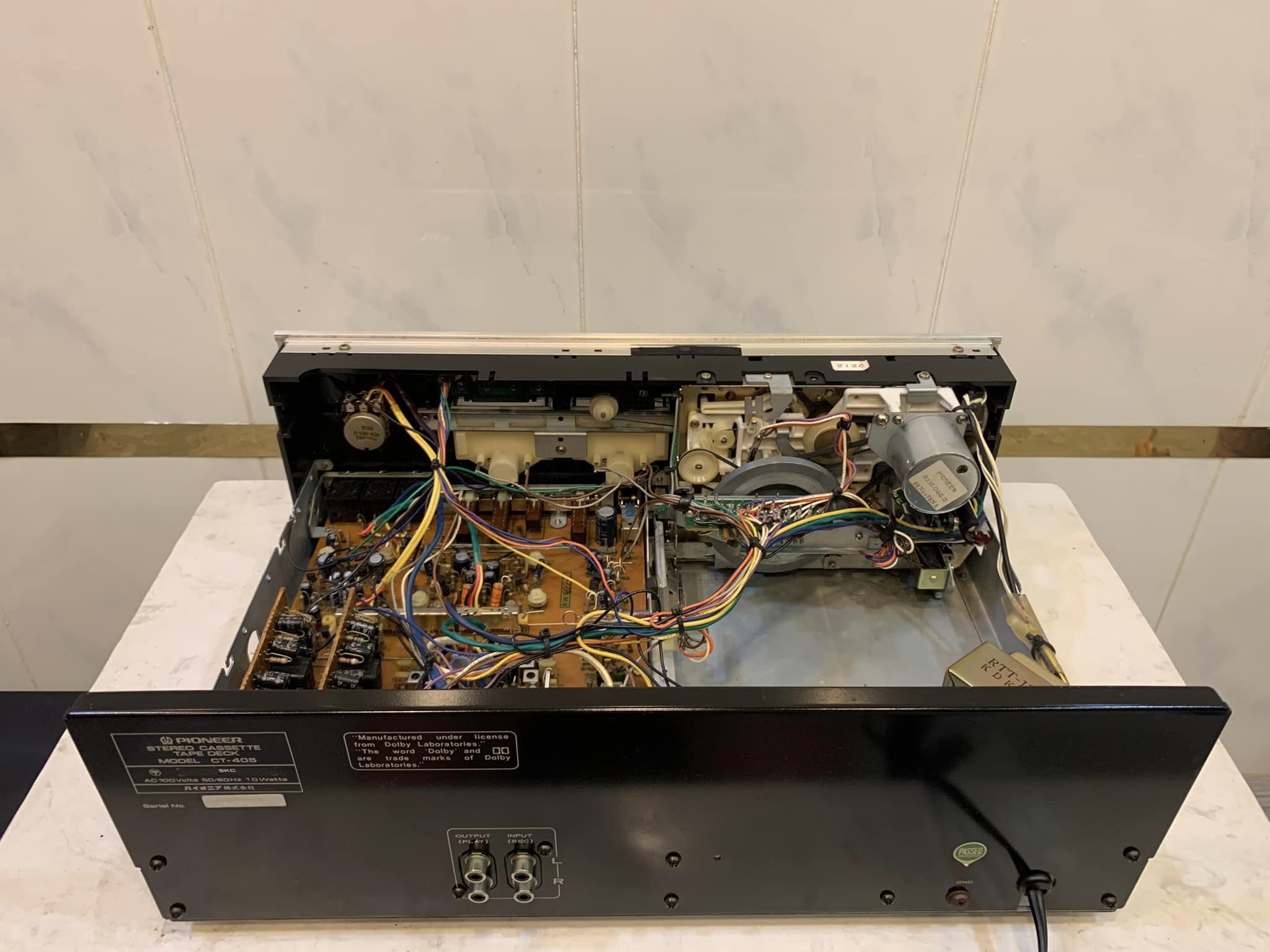 Cassette Pioneer CT-405 nguyên zin hoạt động hoàn hảo | 0913.233
