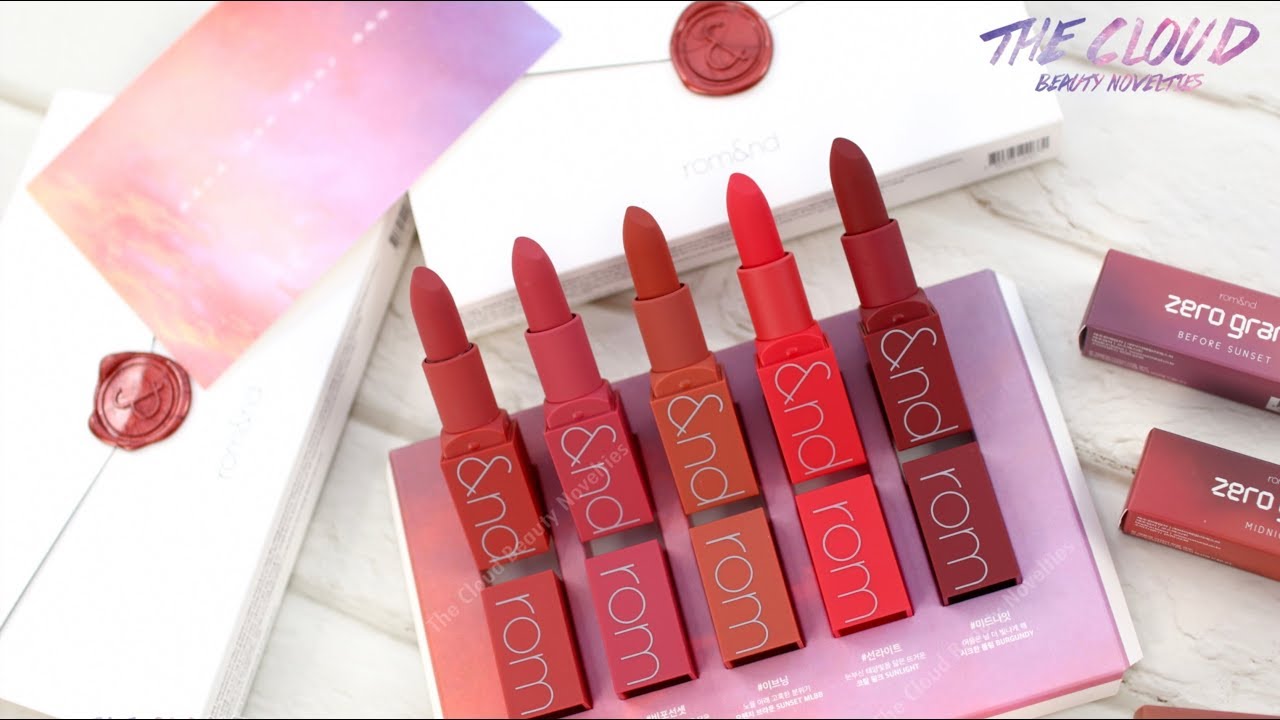 Son Thỏi Lì Cảm Hứng Sắc Màu Hoàng Hôn Romand Zero Gram Sunset Edition