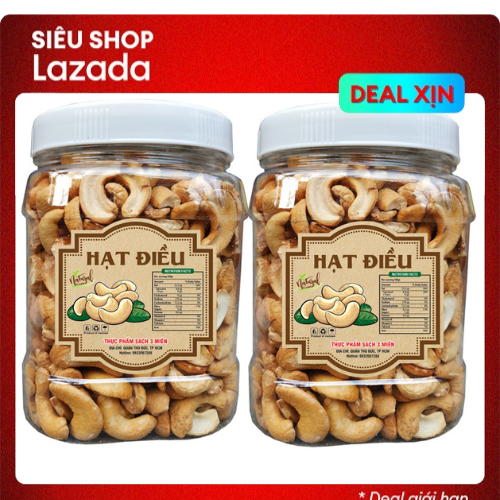 HẠT ĐIỀU RANG MUỐI LOẠI B - ĐIỀU VỠ HIỆU TPS