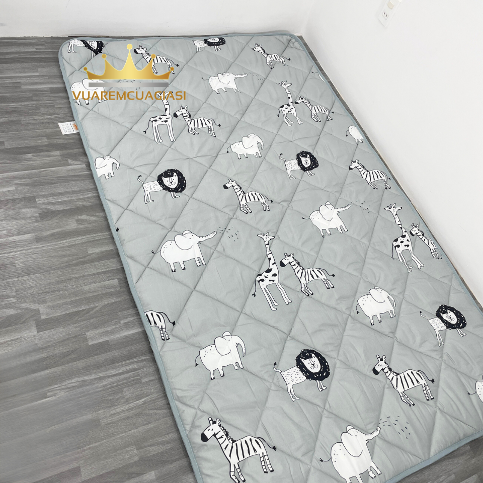  Nệm Topper ngủ văn phòng ,nệm du lịch tiện lợi gấp gọn tiện lợi đa năng kích thước 80cm x 2m độ dày 3cm 