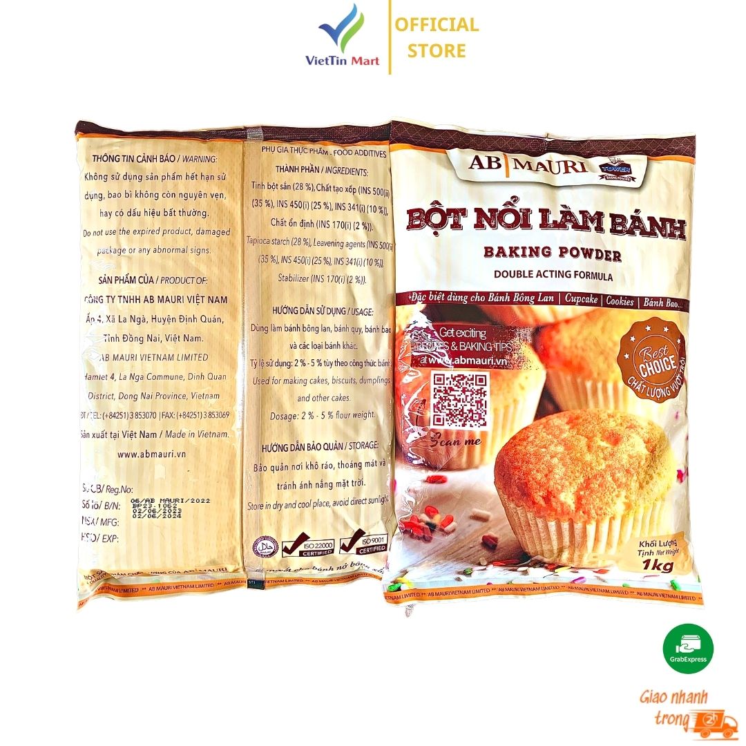Bột nổi/ nở bánh ab mauri 1kg