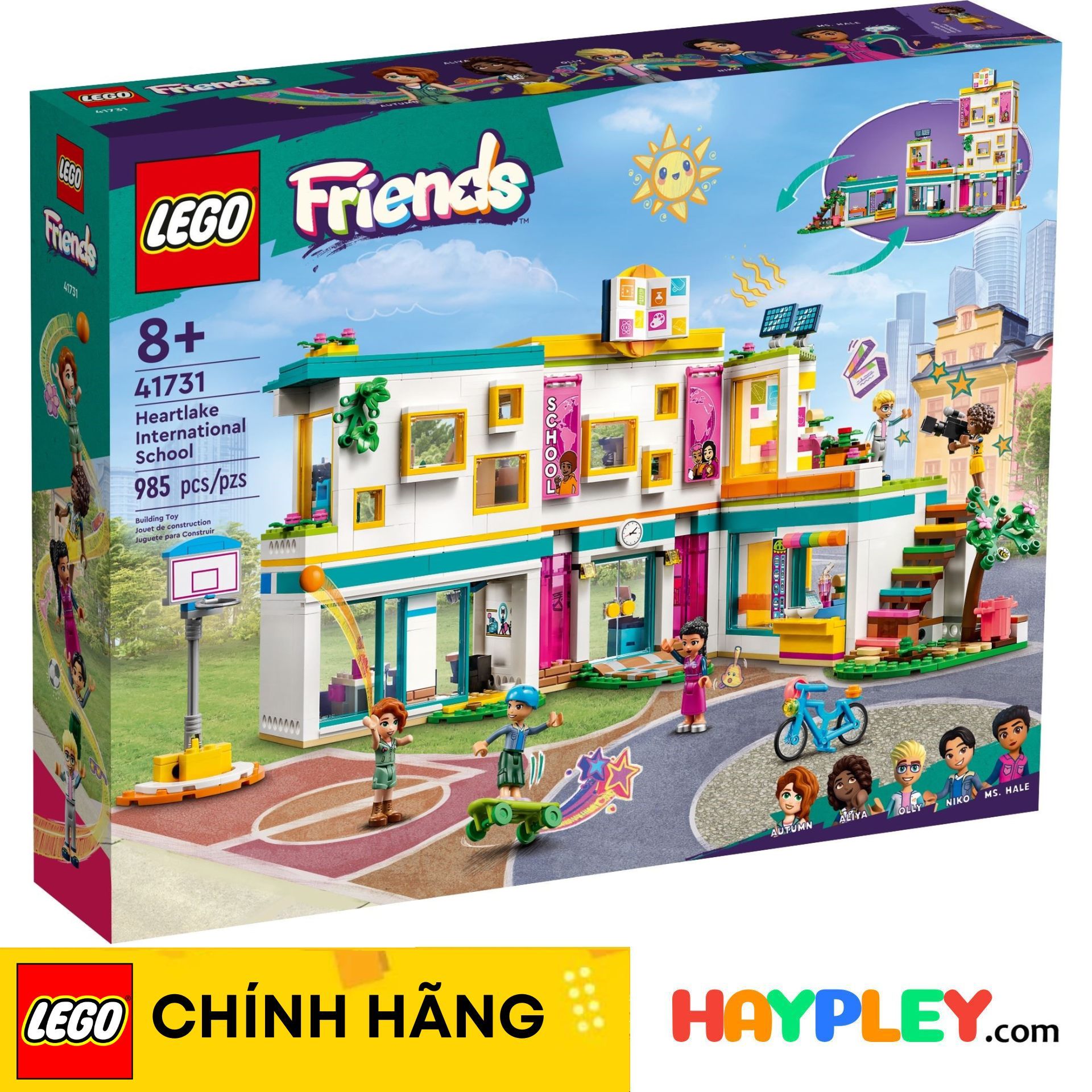 LEGO Friends 41731 Trường Quốc tế thành phố Heartlake - Haypley