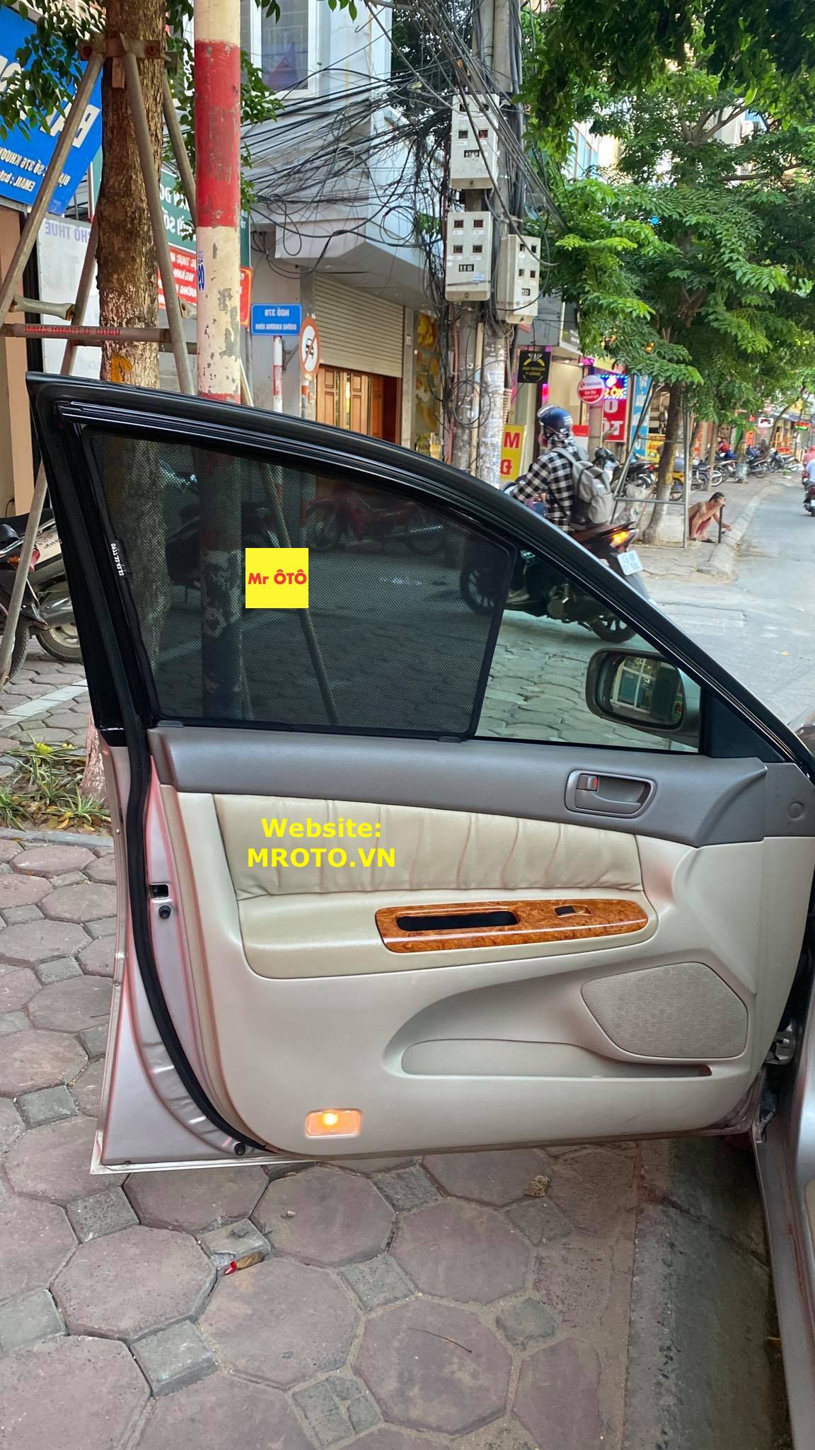 Rèm Che Nắng Xe Toyota Camry 2003-2008  Hàng Loại 1 MR.ÔTÔ -Bảo Hành 2 Năm