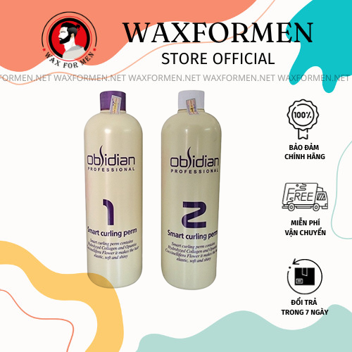 Uốn tóc 3d obsidian uốn lạnh và uốn nóng 500ml - waxformen