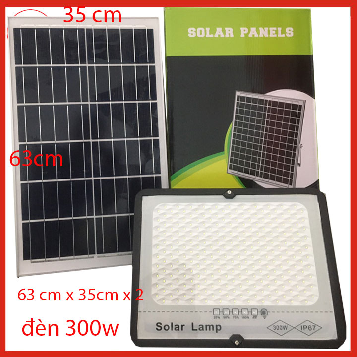 Đèn năng lượng mặt trời, siêu sáng đèn pha led,solar light 300w, 200w, 100w vỏ nhôm chống nước