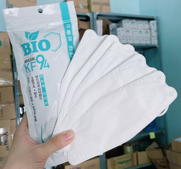 Thùng 300 chiếc khẩu trang 4d kf94 bio