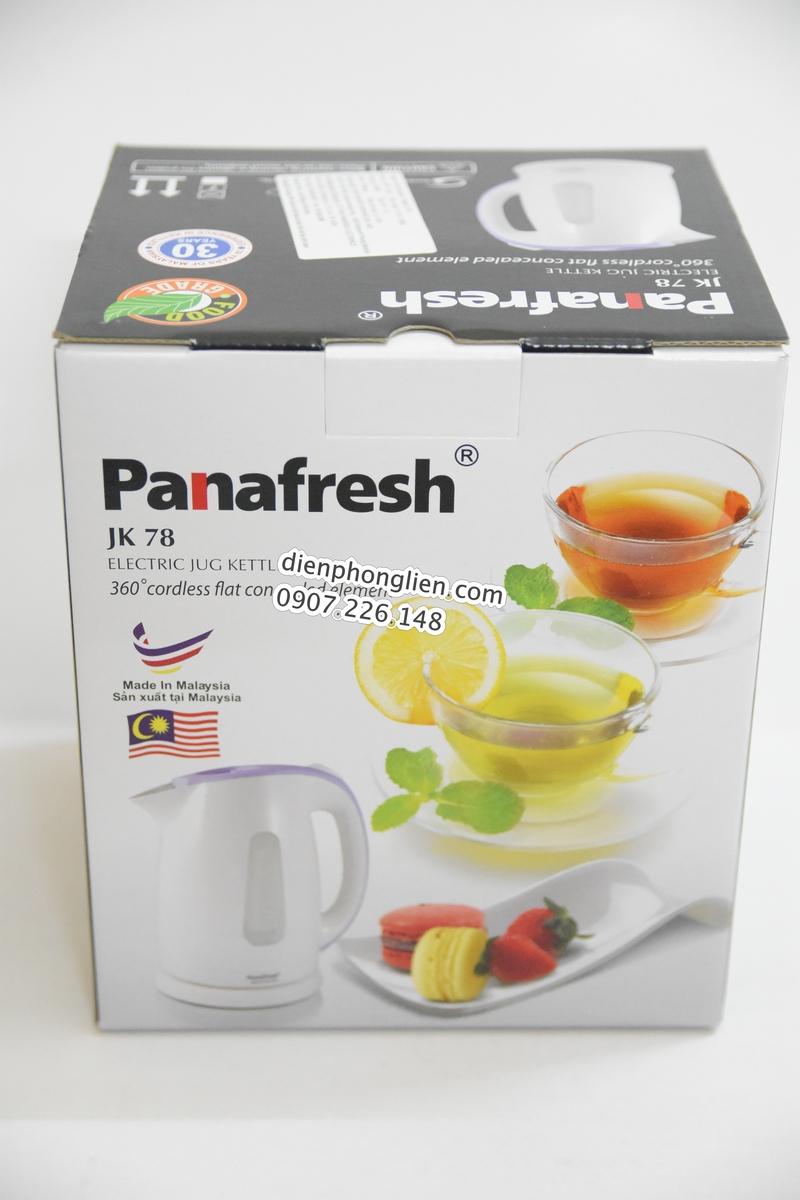 Ấm Siêu Tốc Nhựa Panafresh 1.8L Maylasia [Giao Màu Ngẫu Nhiên] Bình Đun Nước Siêu Tốc - HÀNG CHÍNH HÃNG