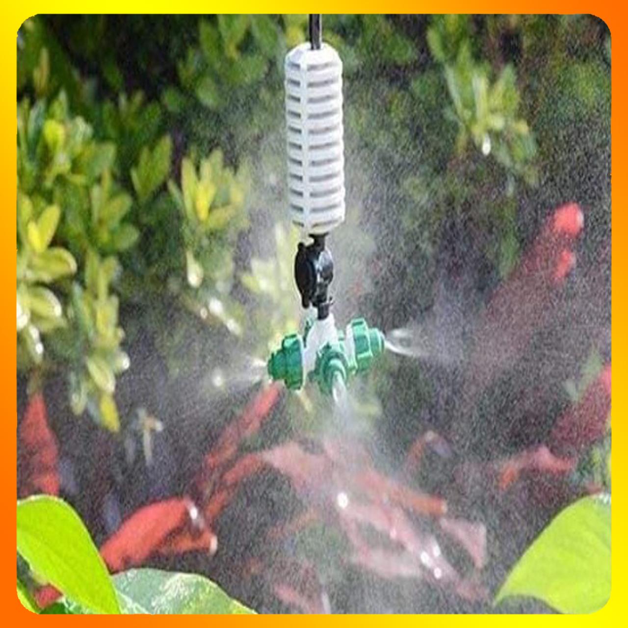 Béc Phun Sương 4 Hướng Tưới Cây Tưới Lan, Giàn Treo, Nhà Kính