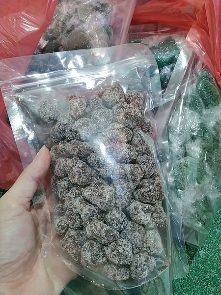 Me chua ngào đường muối ớt gói 500gr