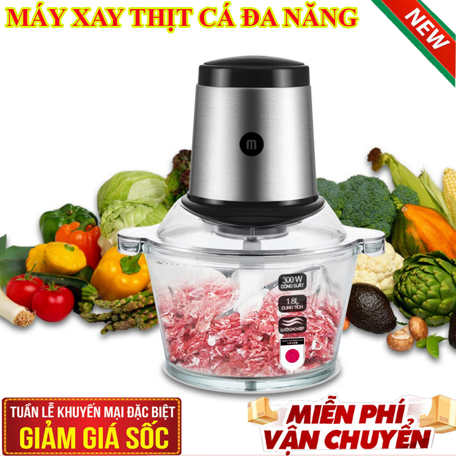 Máy xay thịt cá đa năngmay xay thịt cong nghiepmáy xay thịt đa năng mishio mk-135máy xay thịt mini gia đình thuận tiện cho những bữa ăn ngon.