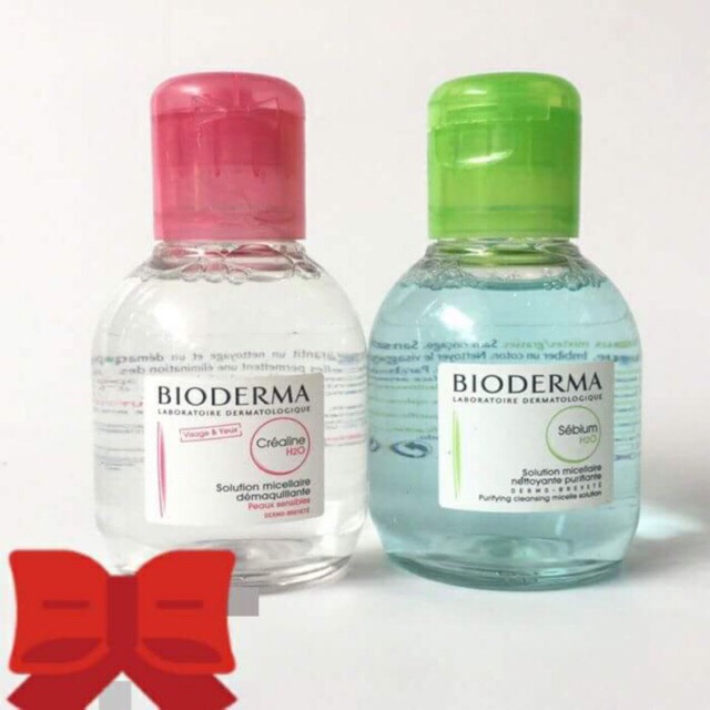 Nước Tẩy Trang Bioderma Crealine H2O Solution Micellaire 100ml