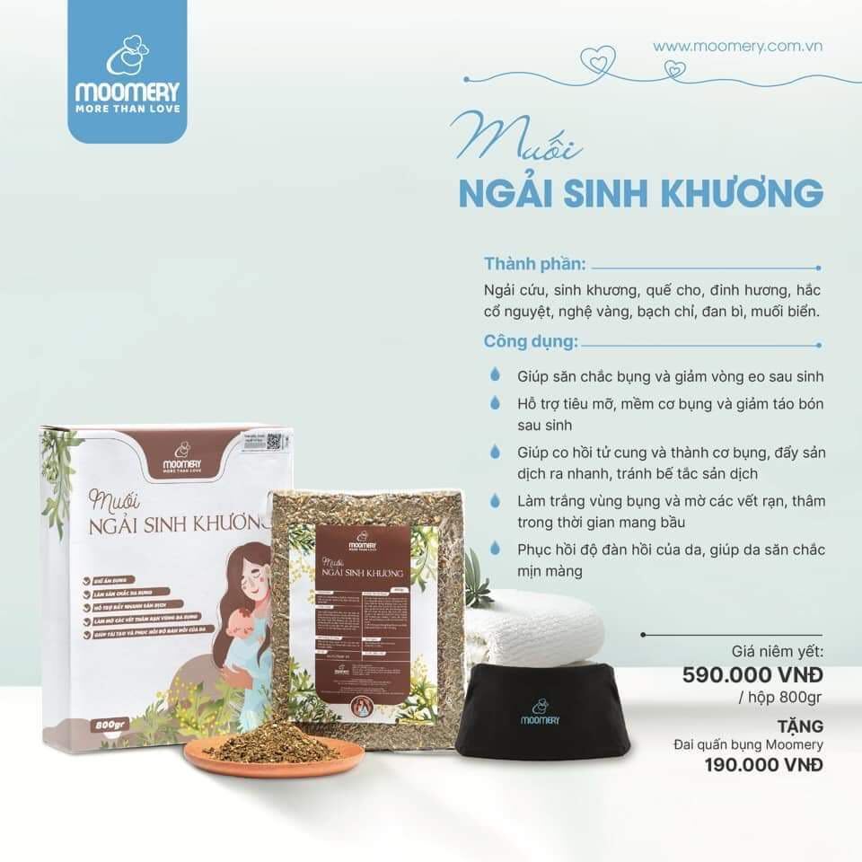 Muối ngải sinh khương