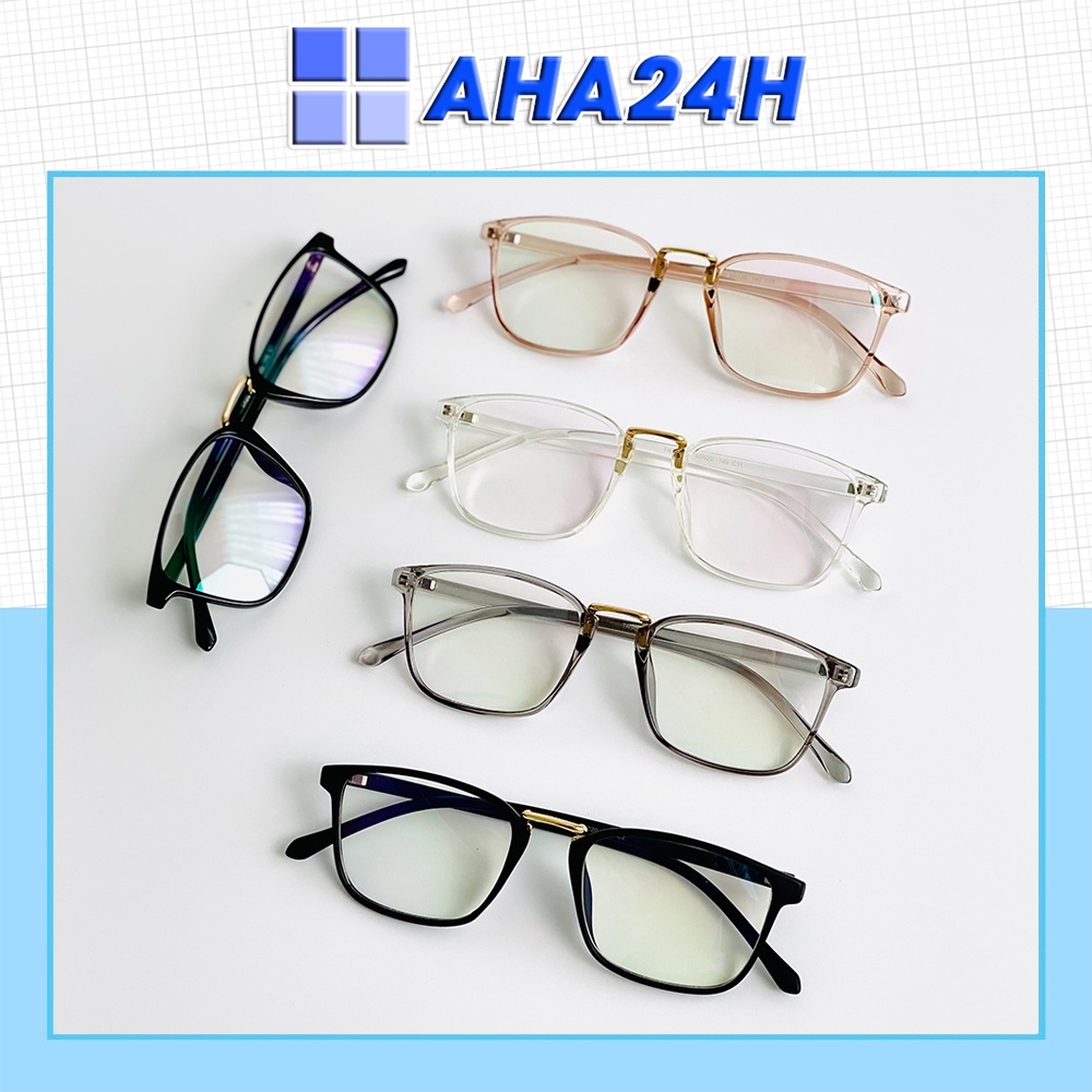 ♛  Mắt kính giả cận gọng dẻo Hàn Quốc cao cấp💖FREESHIP 💖kính mát nam nữ 210 Tr90 AH194