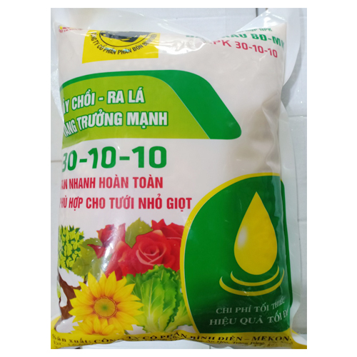 phân bón NPK 30-10-10 Bình Điền 1kg