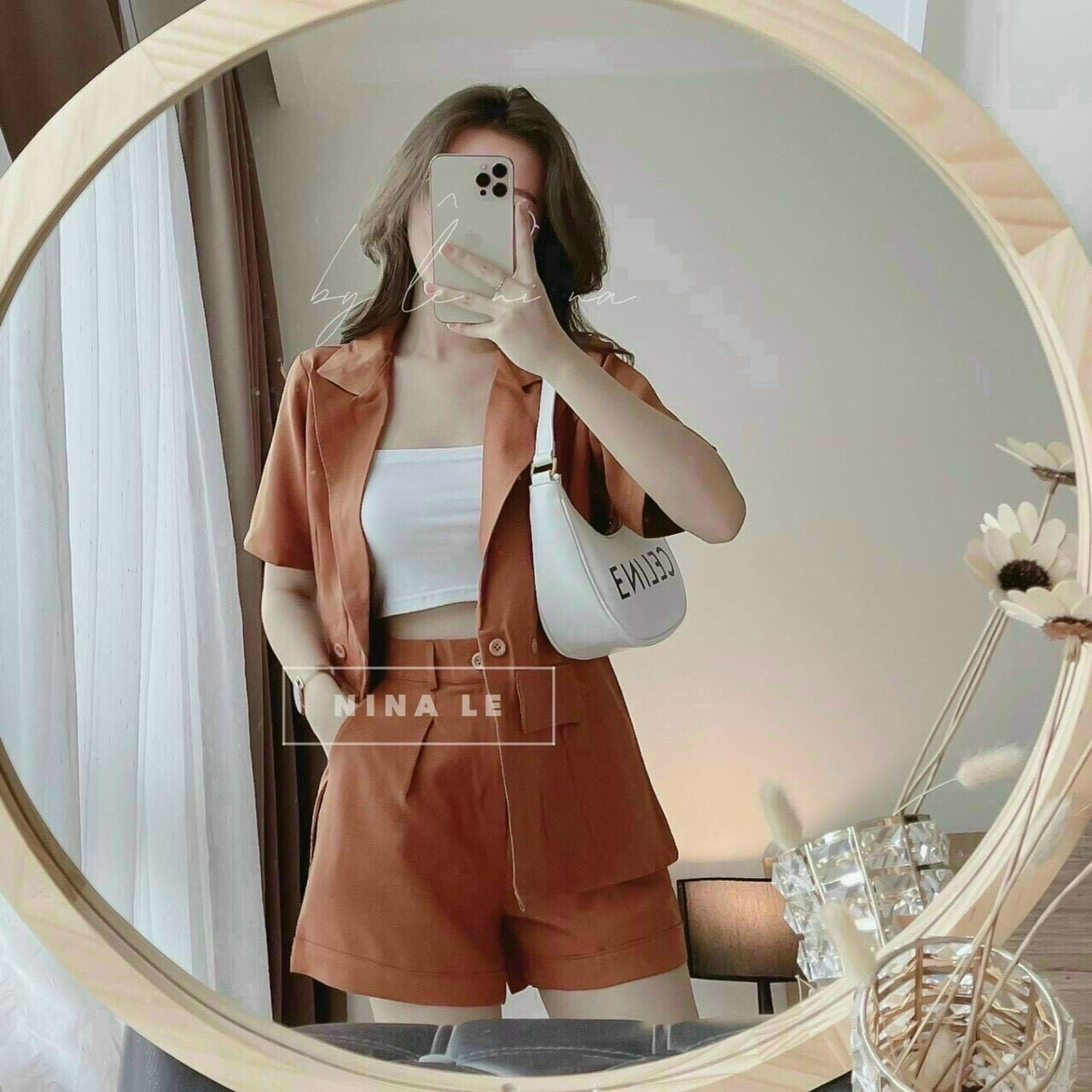 Set bộ vest 3 món cực đẹp chất liệ cotton luna fashion