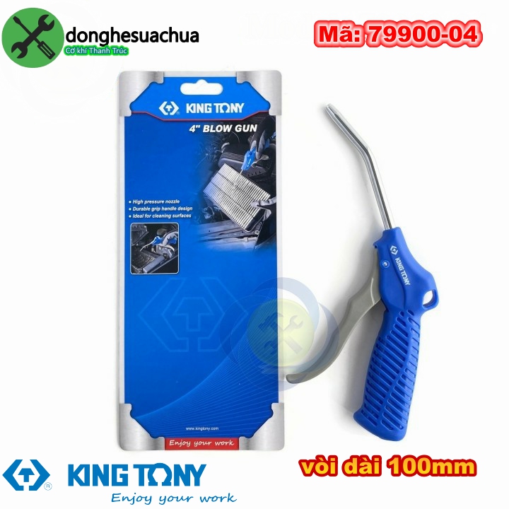 Dụng cụ xịt hơi kingtony 79900-04 4inch vòi xịt 100mm