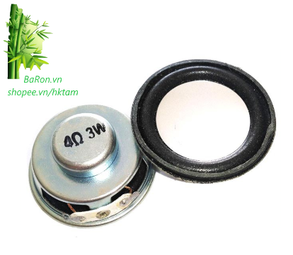 Loa toàn dải 3w 4r đường kính 4cm