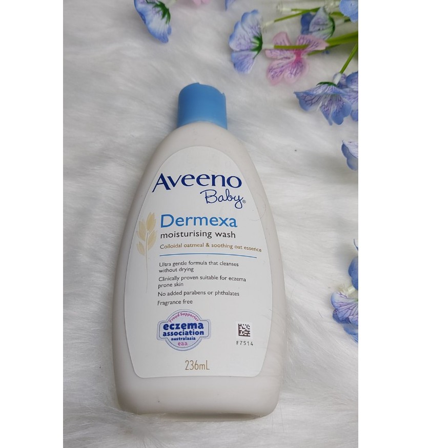 Sữa tắm cho bé Aveeno Baby Dermexa 236ml