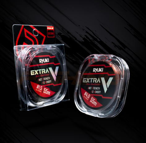 Dây ryuki extra V 55m, cước trục câu cá, cước câu cá