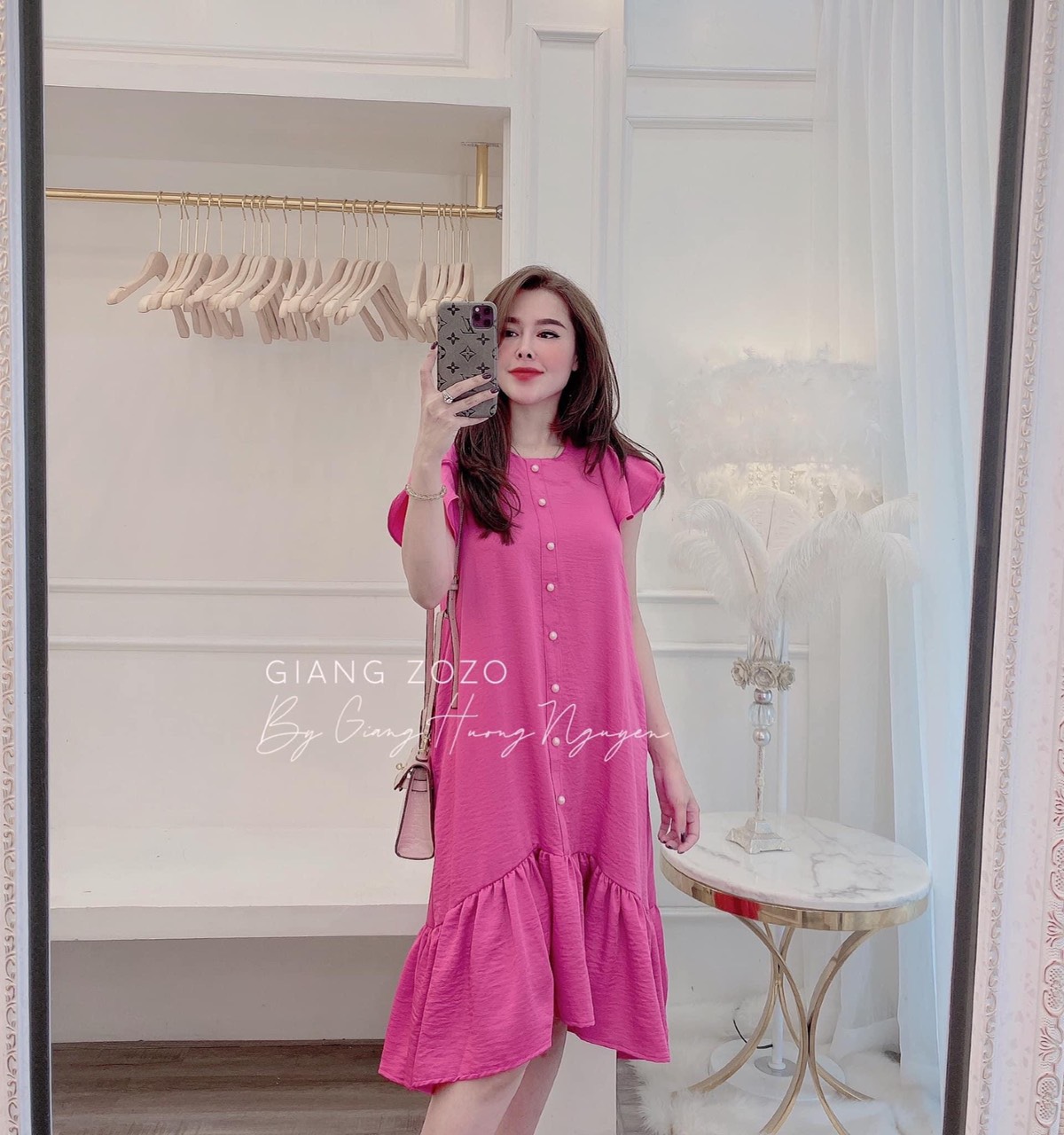 Vivian's house: Váy hồng cánh sen siêu yêu cho nàng