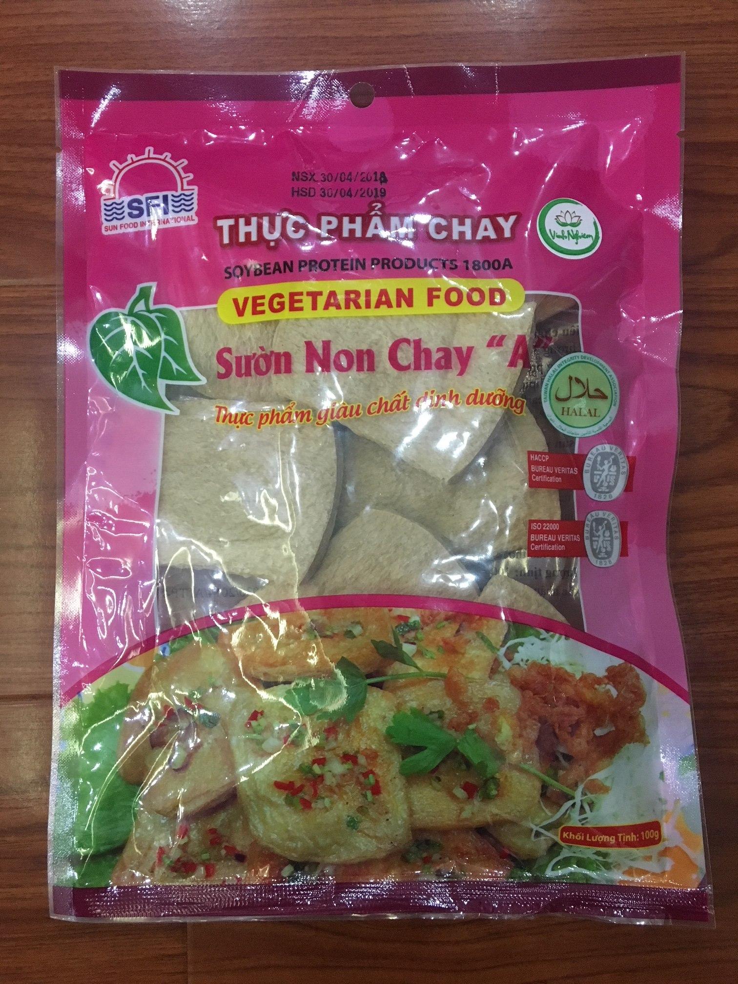 Sườn non chay loại A Đài Loan