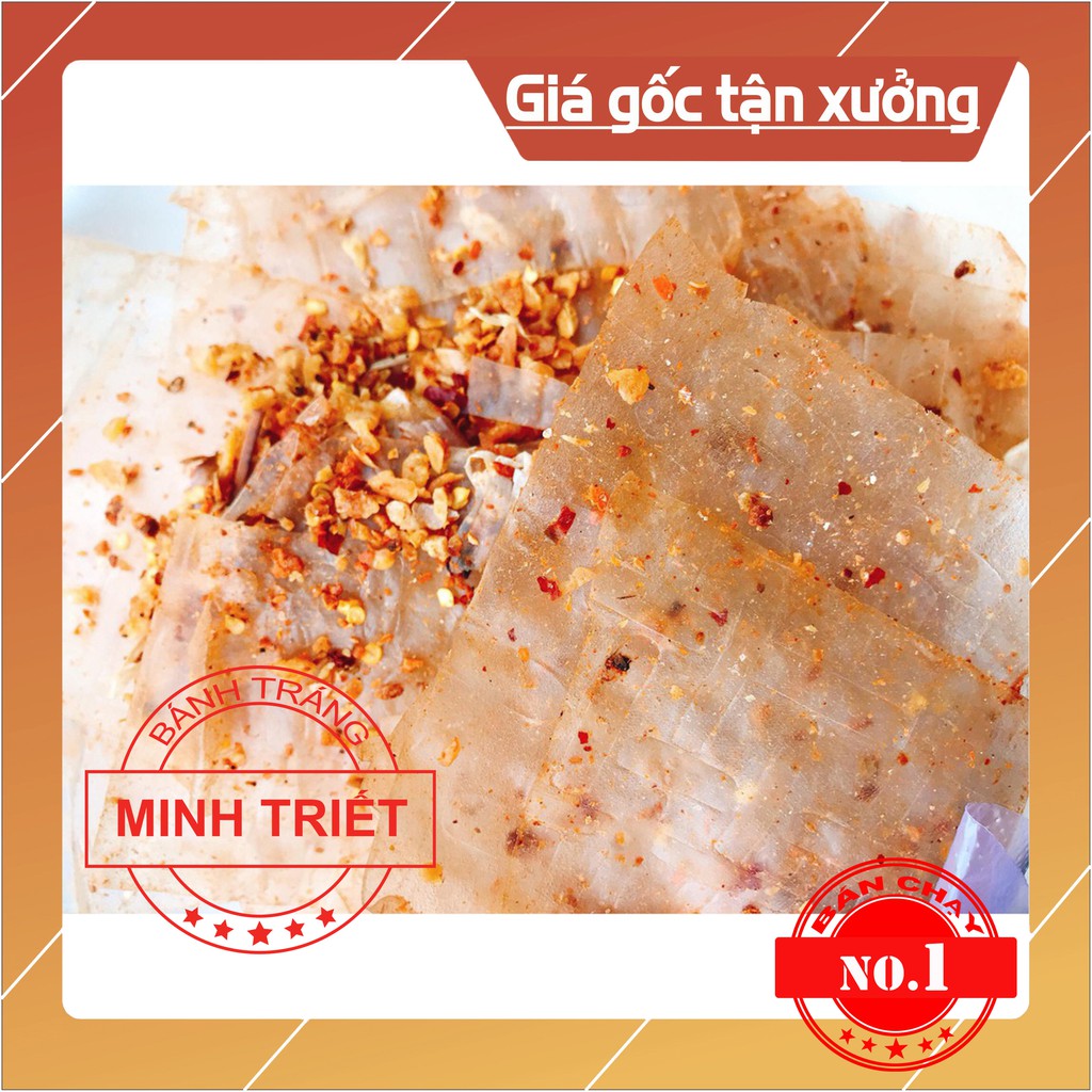 [1Kg] Bánh Tráng Phơi Sương Xike Muối Tỏi Nhuyễn Tây Ninh