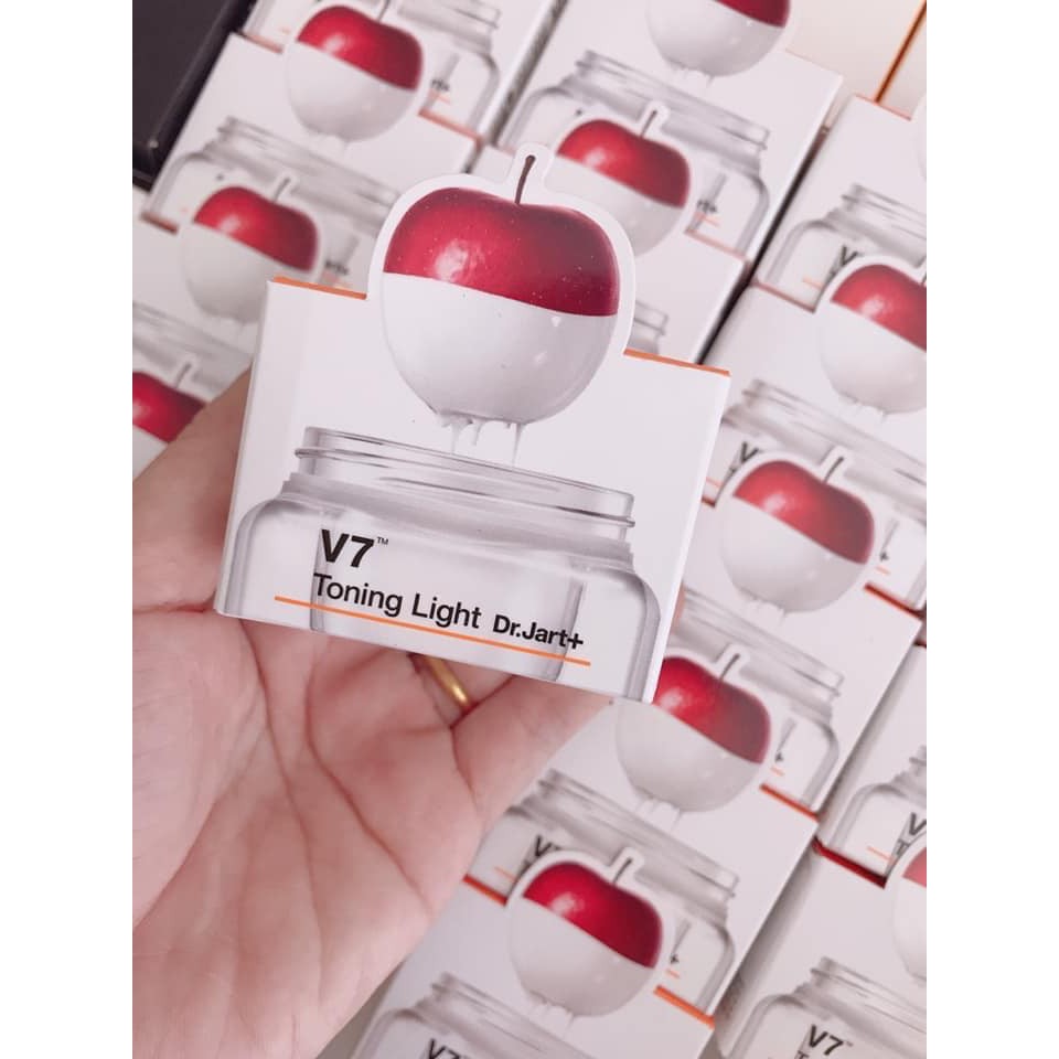 Kem dưỡng da v7 toning light dr.jart mini 15ml