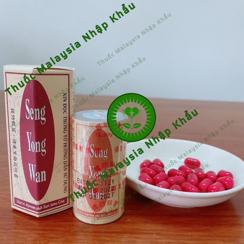 Tăng cân - sâm nhung hoàn - seng yong wan 20 viên - hàng check mã qr