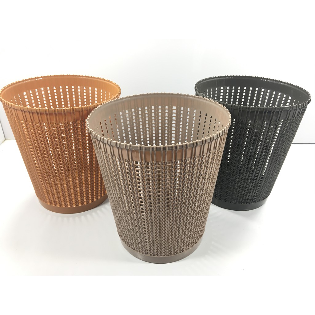 Sọt rác nhựa đan giả mây/sọt đựng quần áo/sọt đựng đồ chơi trẻ em