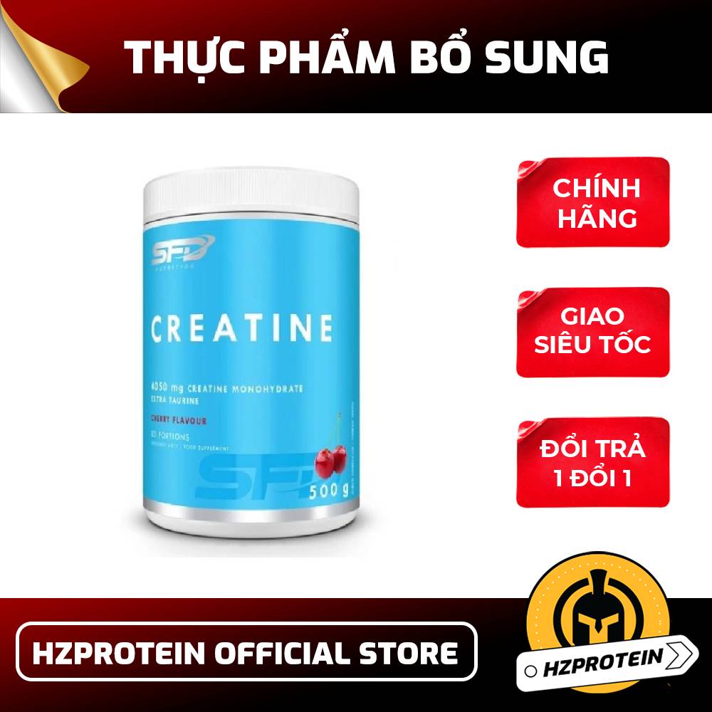 SFD Nutrition Creatine Monohydrate 500g - Hỗ Trợ Tăng Sức Mạnh Cực Đại