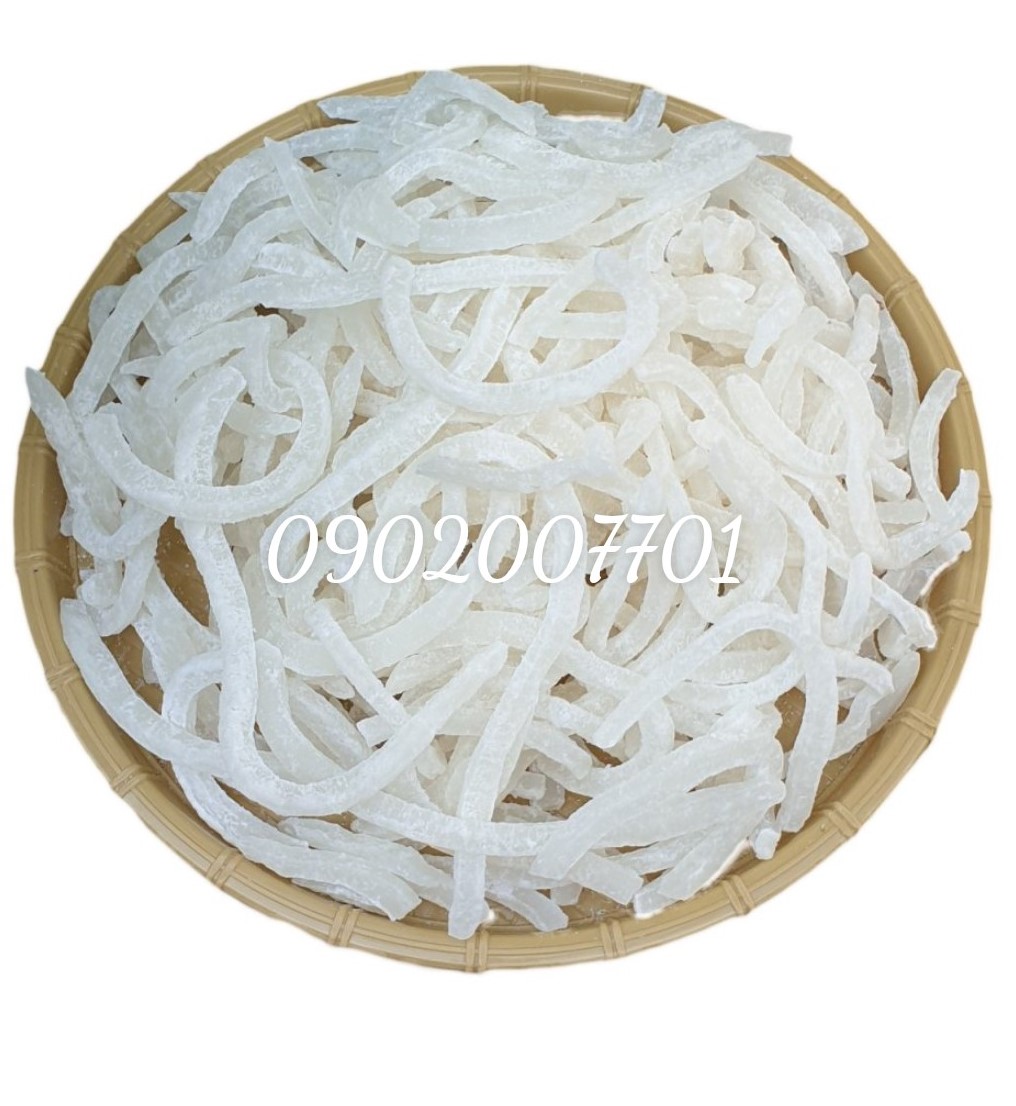 Mứt dừa non đặc biệt 500g- Trắng - mứt tết - đồ ăn vặt-mứt tết - đồ ăn vặt- ăn vặt-Bách hoá online-Uy Tín