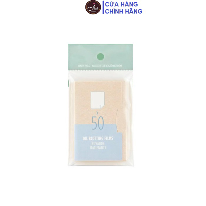 Giấy Thấm Dầu The Face Shop Oil Blotting Films Beauty Tools 50 tờ