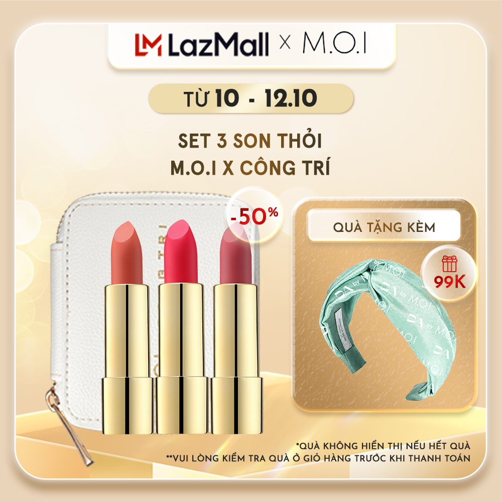 Son thỏi m.o.i x công trí phiên bản giới hạn _ 3.1 và 3.2