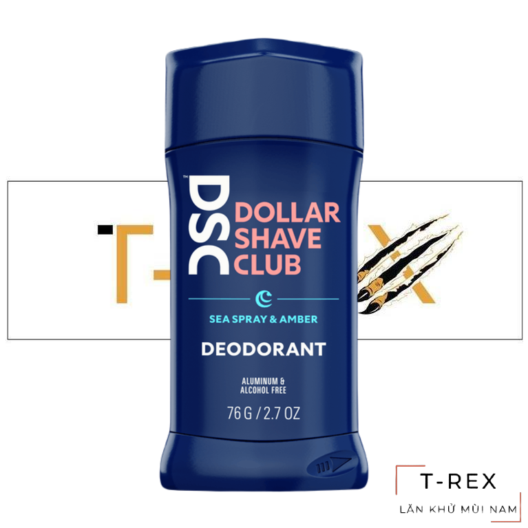 Lăn khử mùi dollar shave club sea spray & amber deodorant 76gr