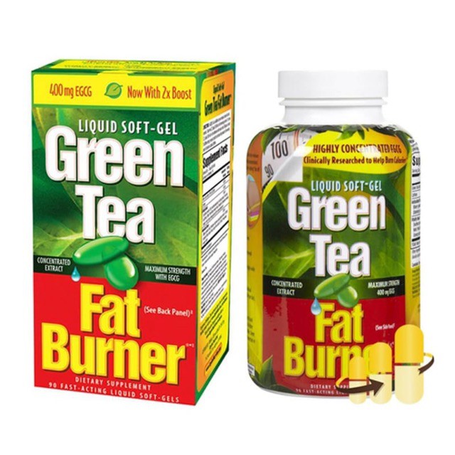 Trà giảm cân green tea fat burner 200 viên